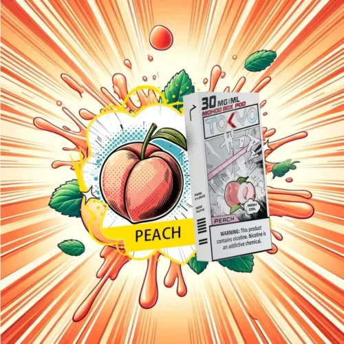 水蜜桃味東京魔盒電子煙煙彈